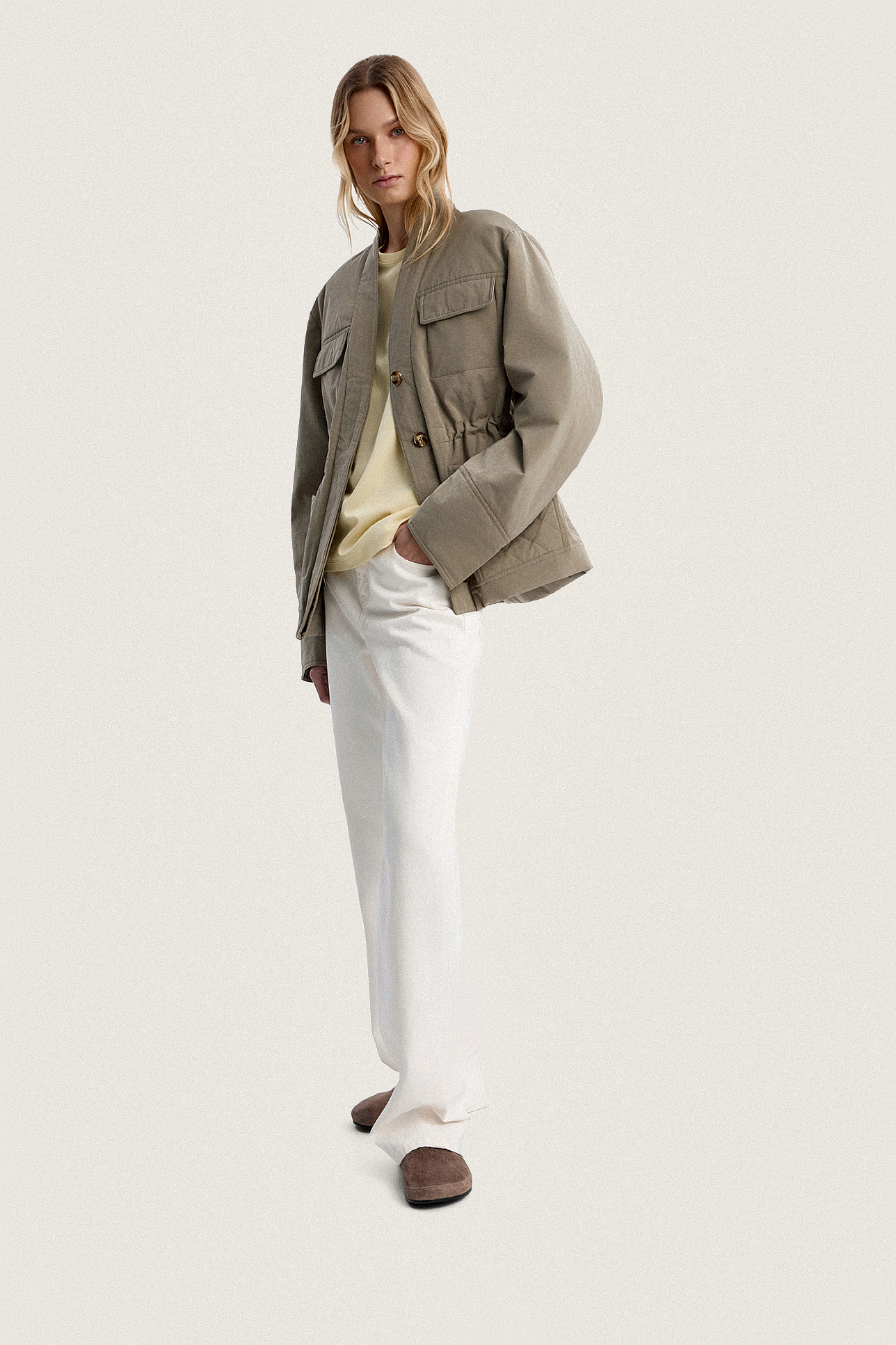 Куртка утепленная с кулиской, S
Куртка утепленная с кулиской, S