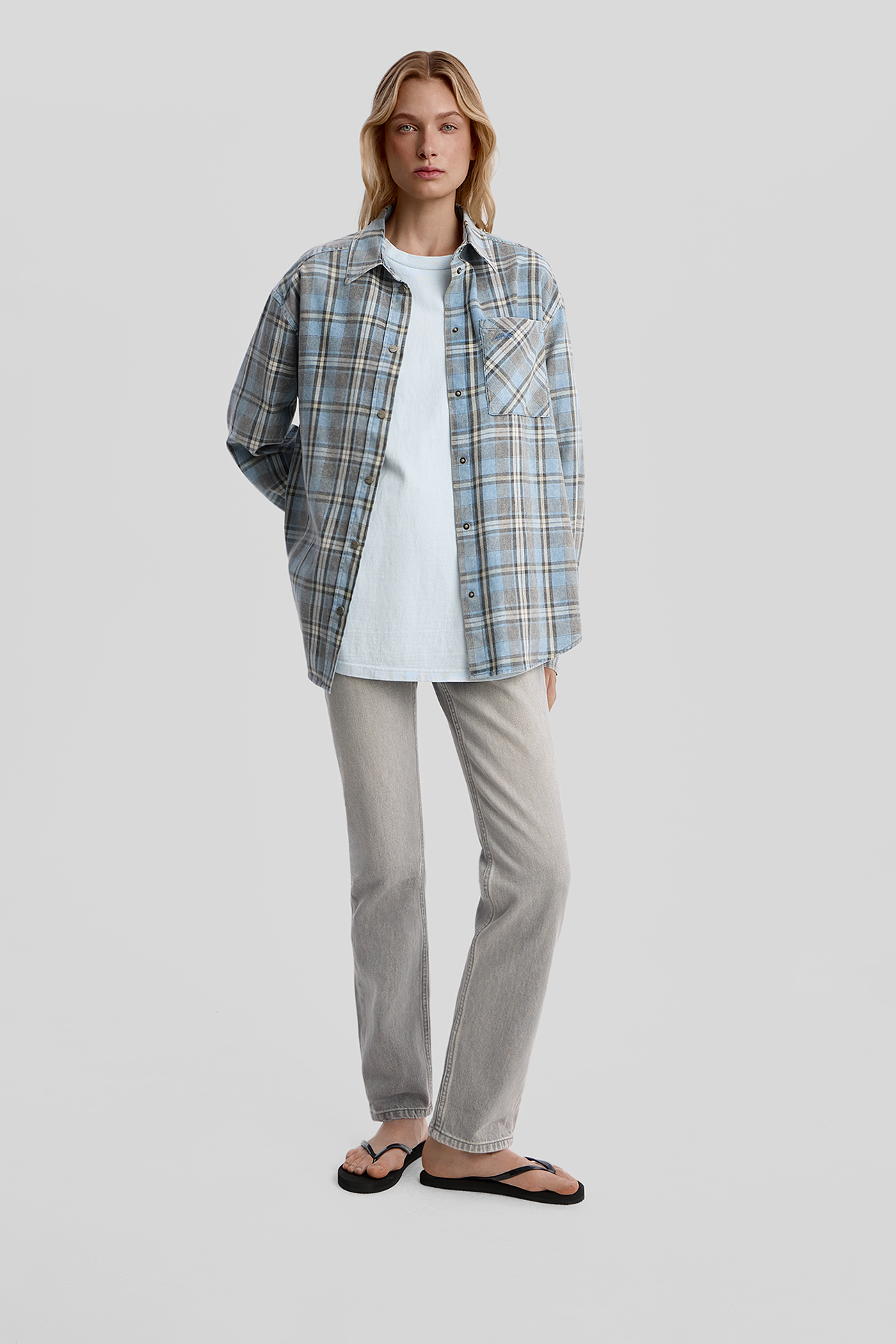 Рубашка oversize с эффектом варки, XXS
Рубашка oversize с эффектом варки, XXS