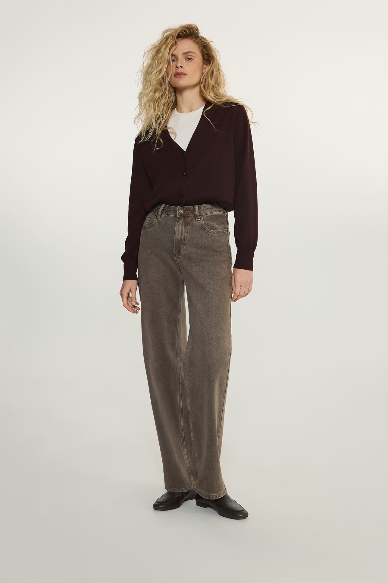 Джинсы Relaxed RL200 серо-бежевого цвета, 26/32 
Джинсы Relaxed RL200 серо-бежевого цвета, 26/32