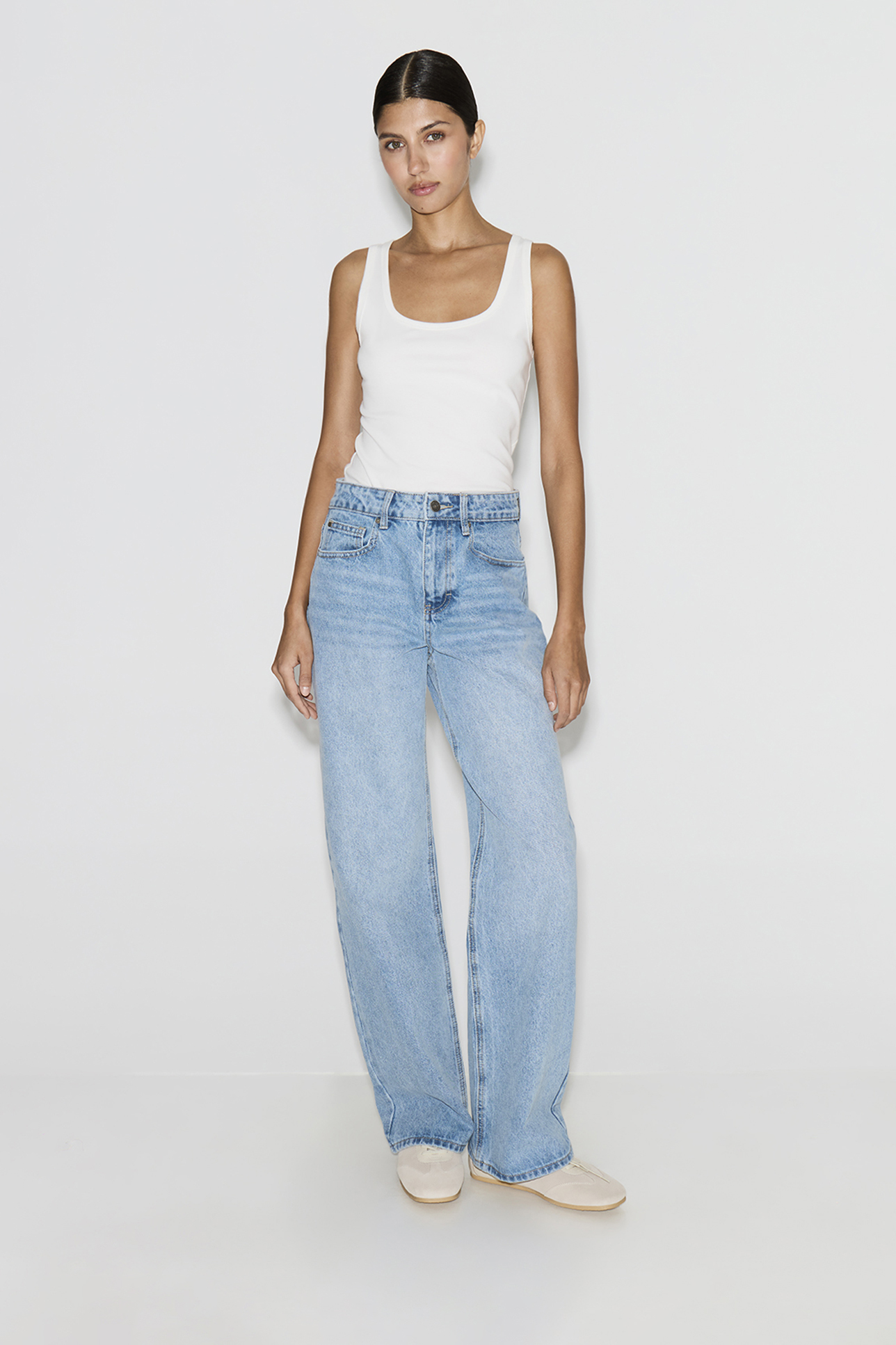 

Джинсы Straight Fit ST200 голубого цвета, 30/30