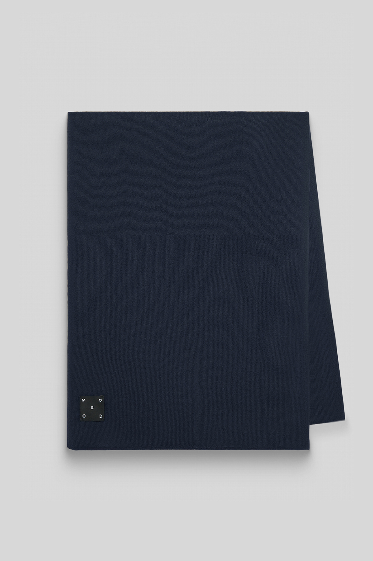 

Шарф из кашемира темно-синего цвета, OS