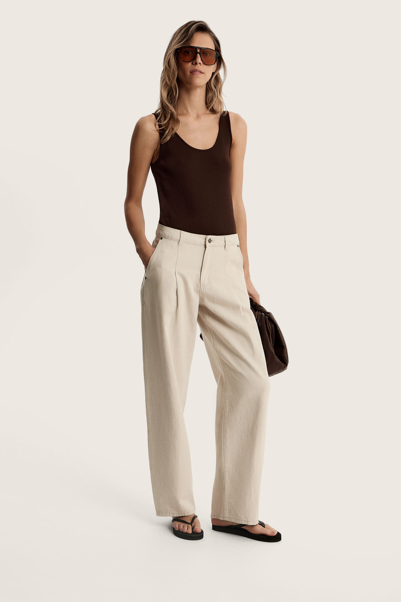 

Джинсы с защипами, 28/32