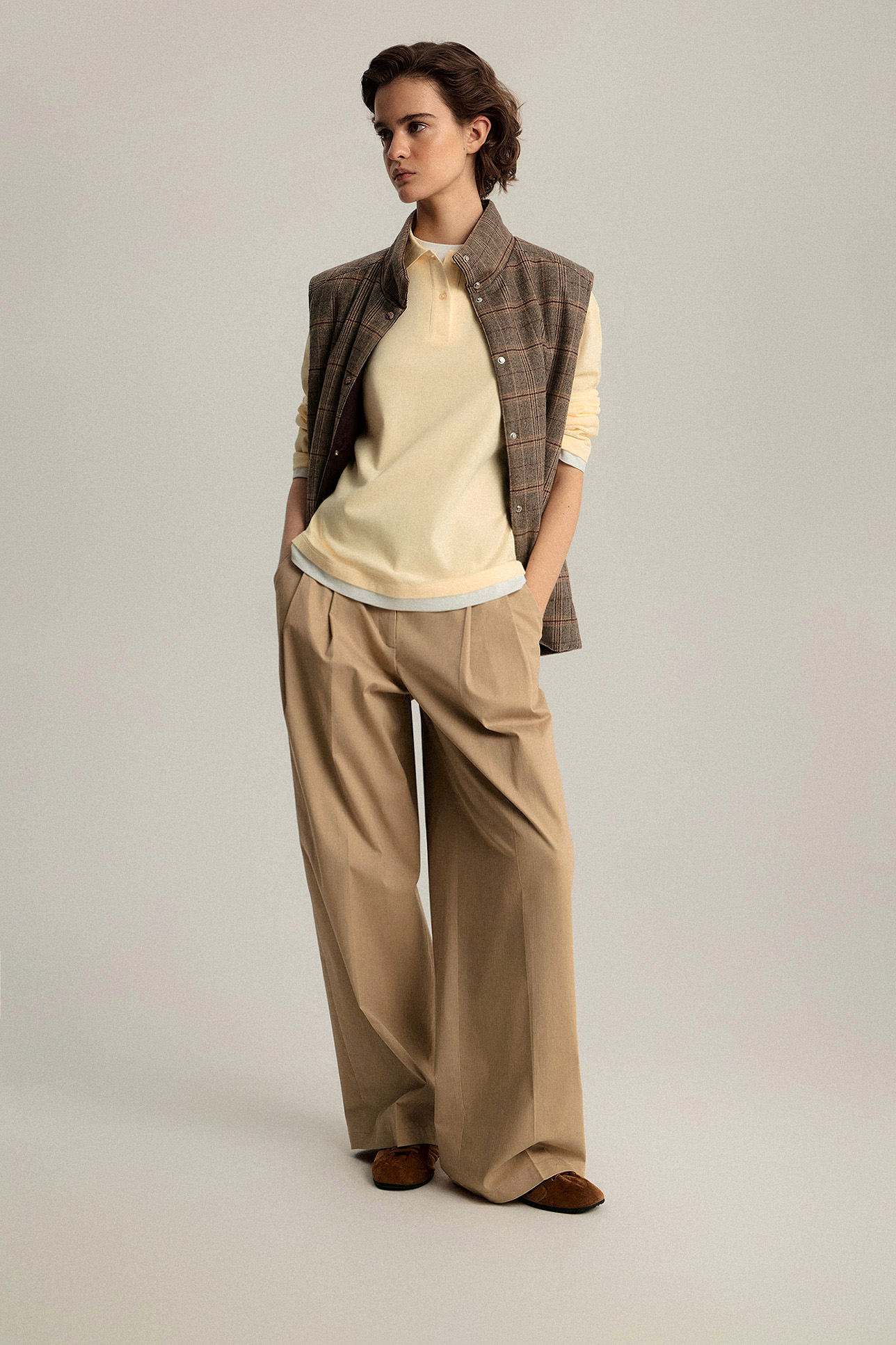 

Поло двухслойное с длинным рукавом, L