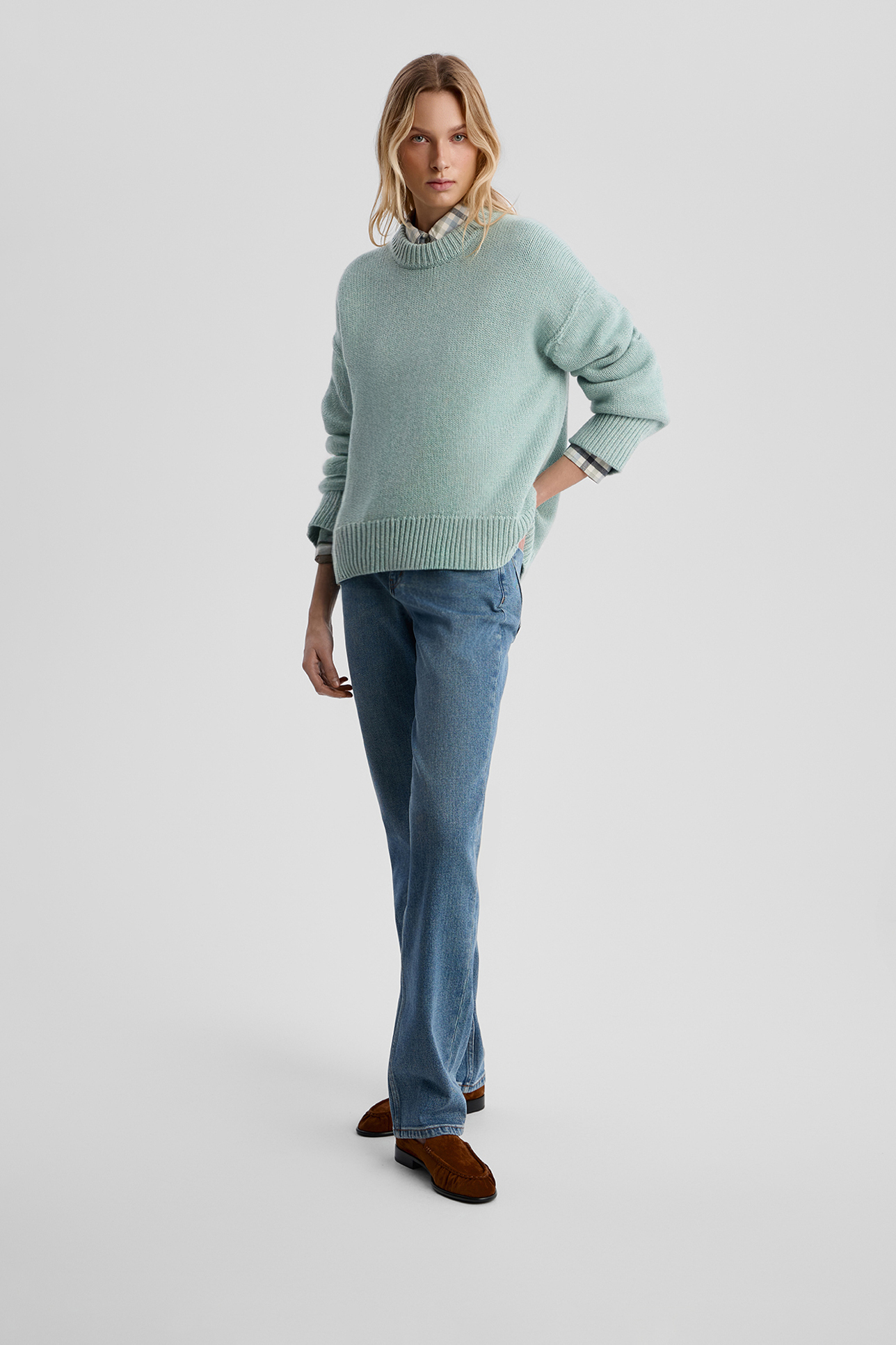 

Джинсы Straight Narrow ST106 синего цвета, 28/32