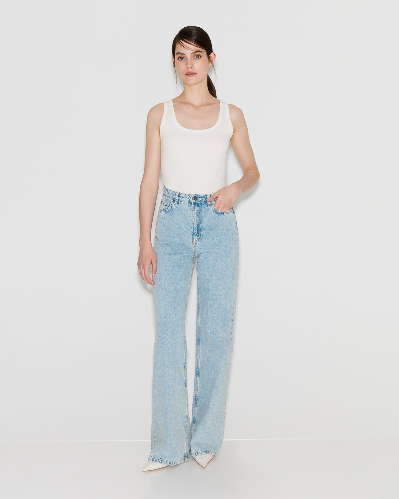 

Джинсы Wide Leg WL103, 26/32