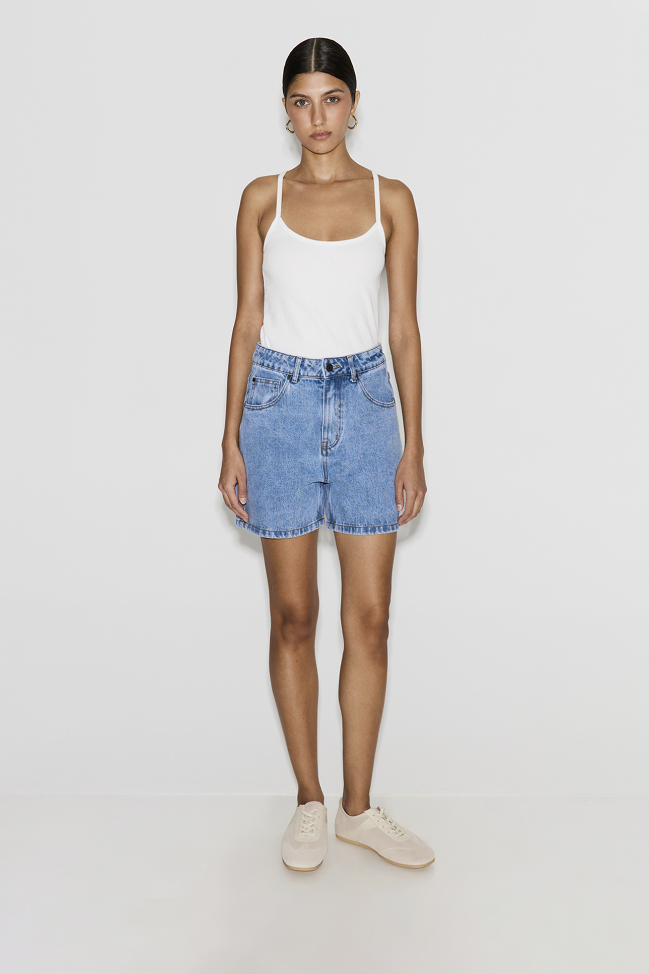 

Шорты из денима голубого цвета, 27