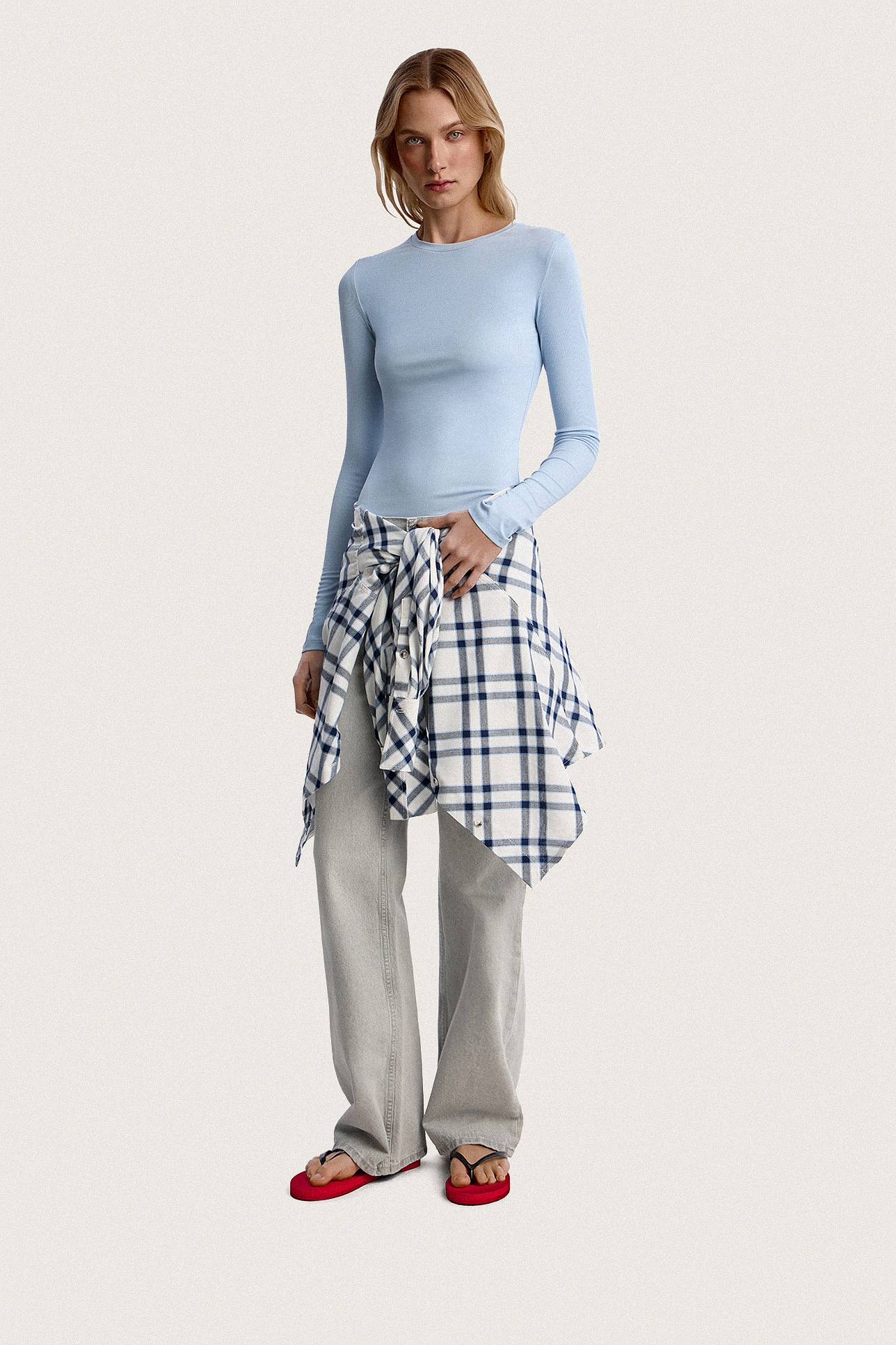 

Лонгслив облегающий из микромодала, M