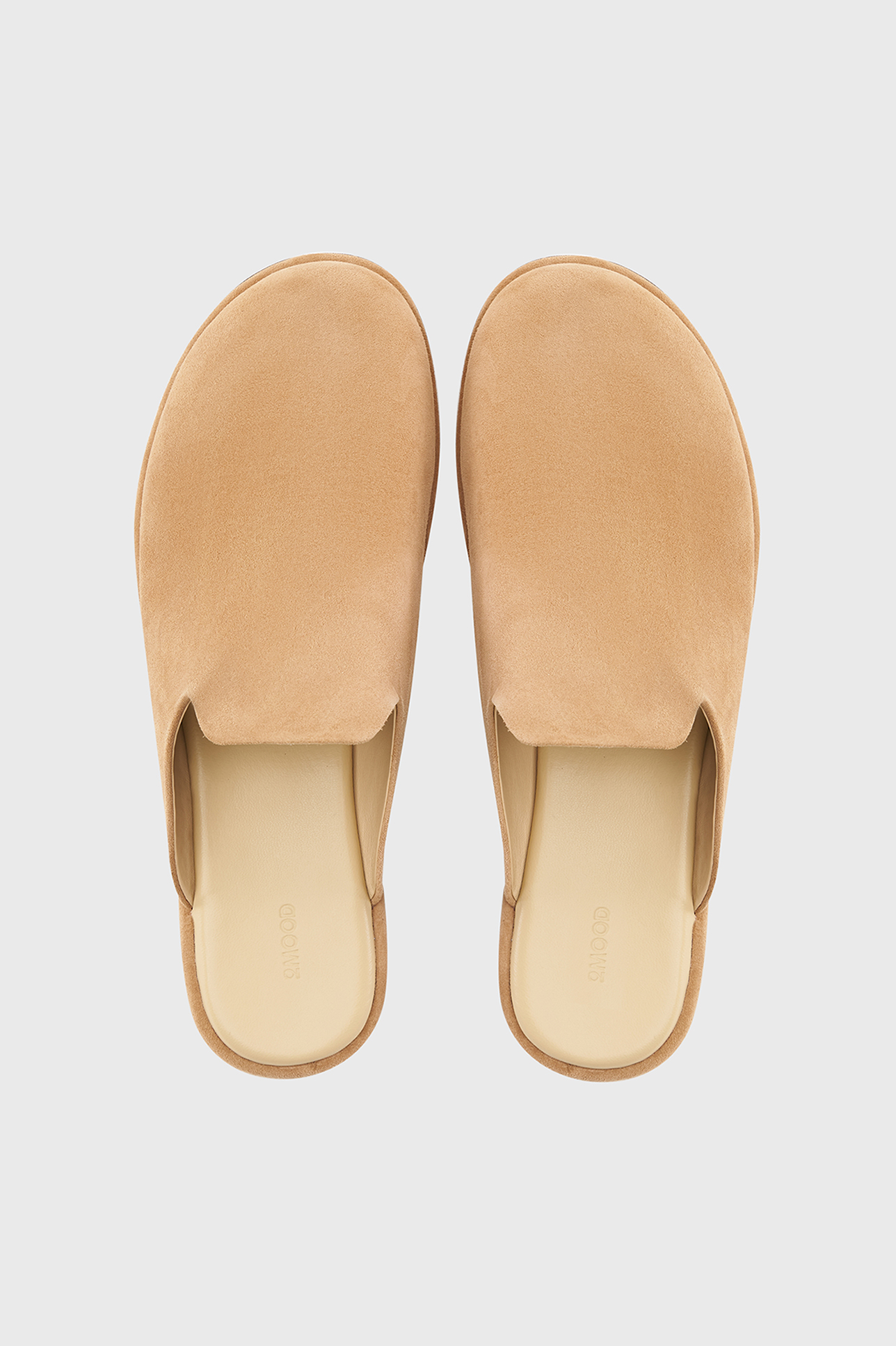 

Мюли на плоской подошве бежевого цвета, 39