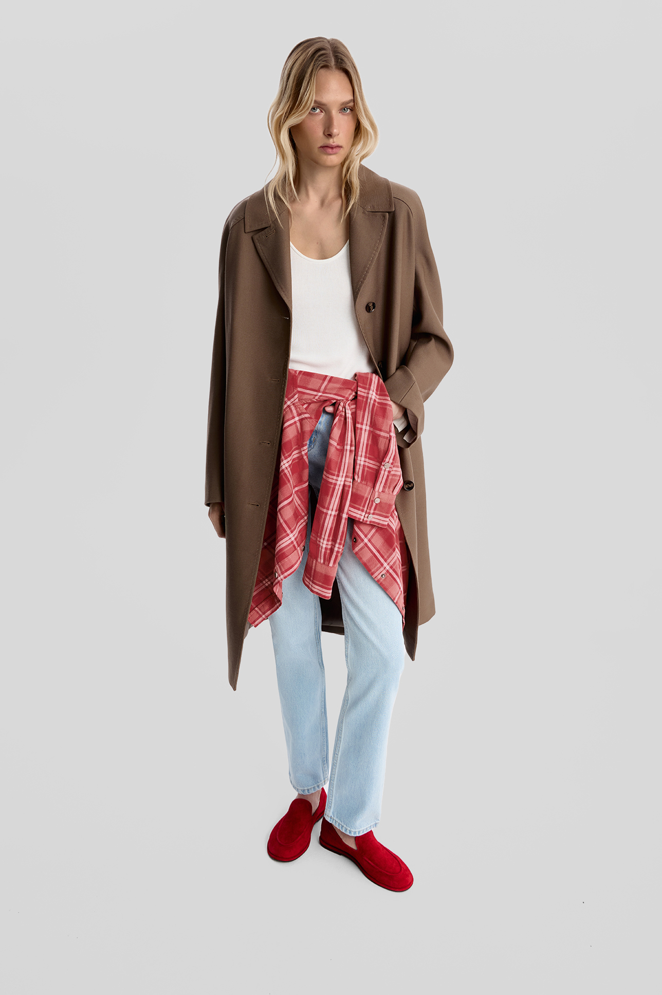 

Пальто из премиальной шерсти, S