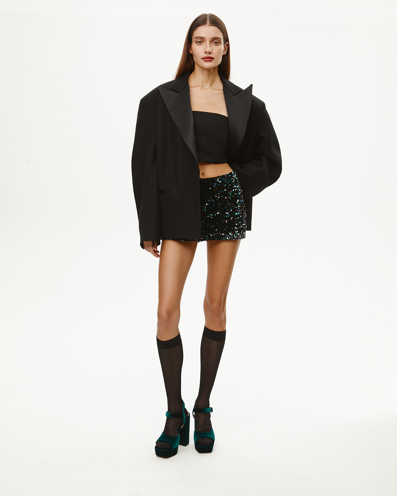 

Гольфы черного цвета, OS