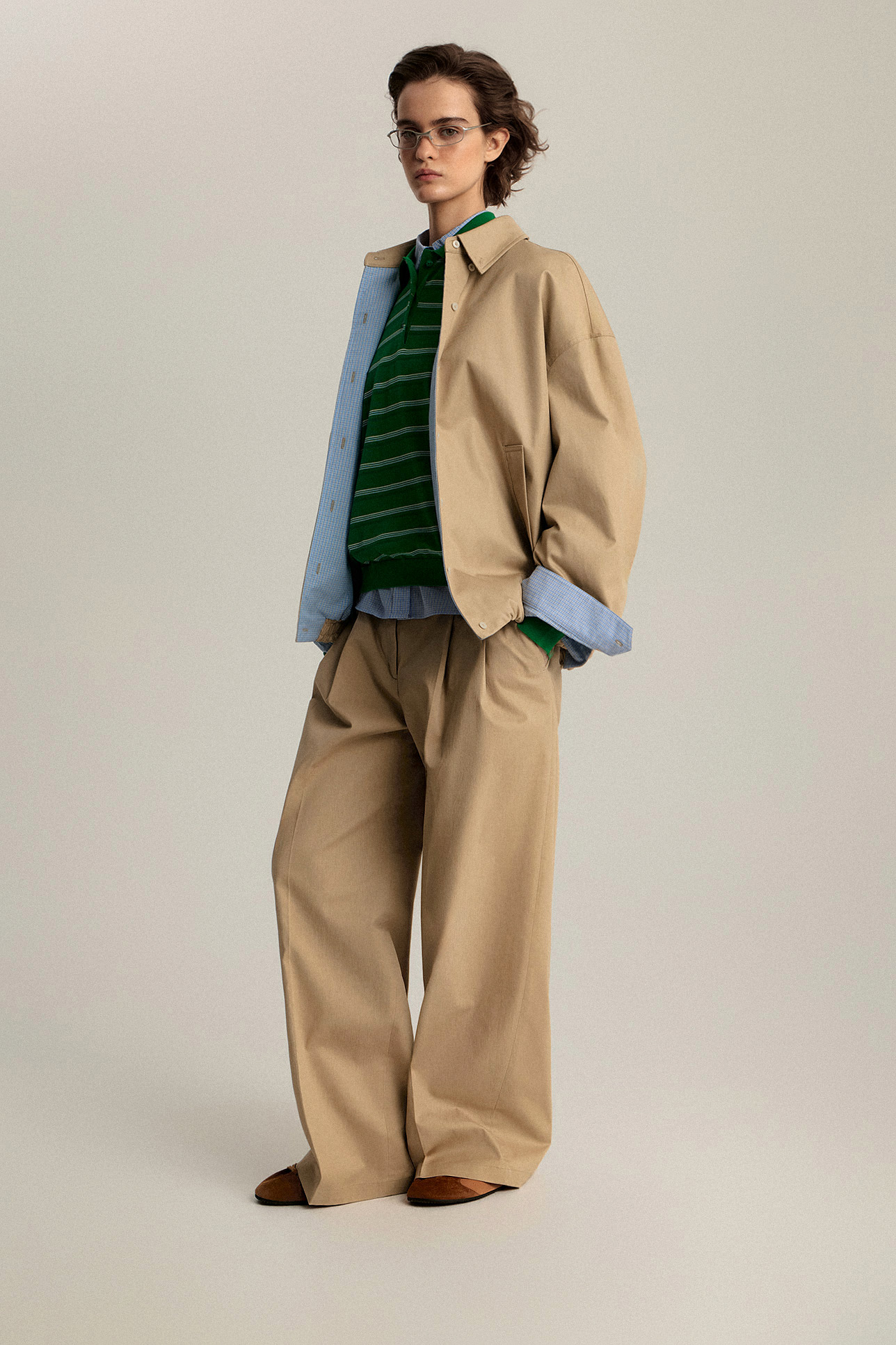 

Бомбер из водоотталкивающего хлопка, XS