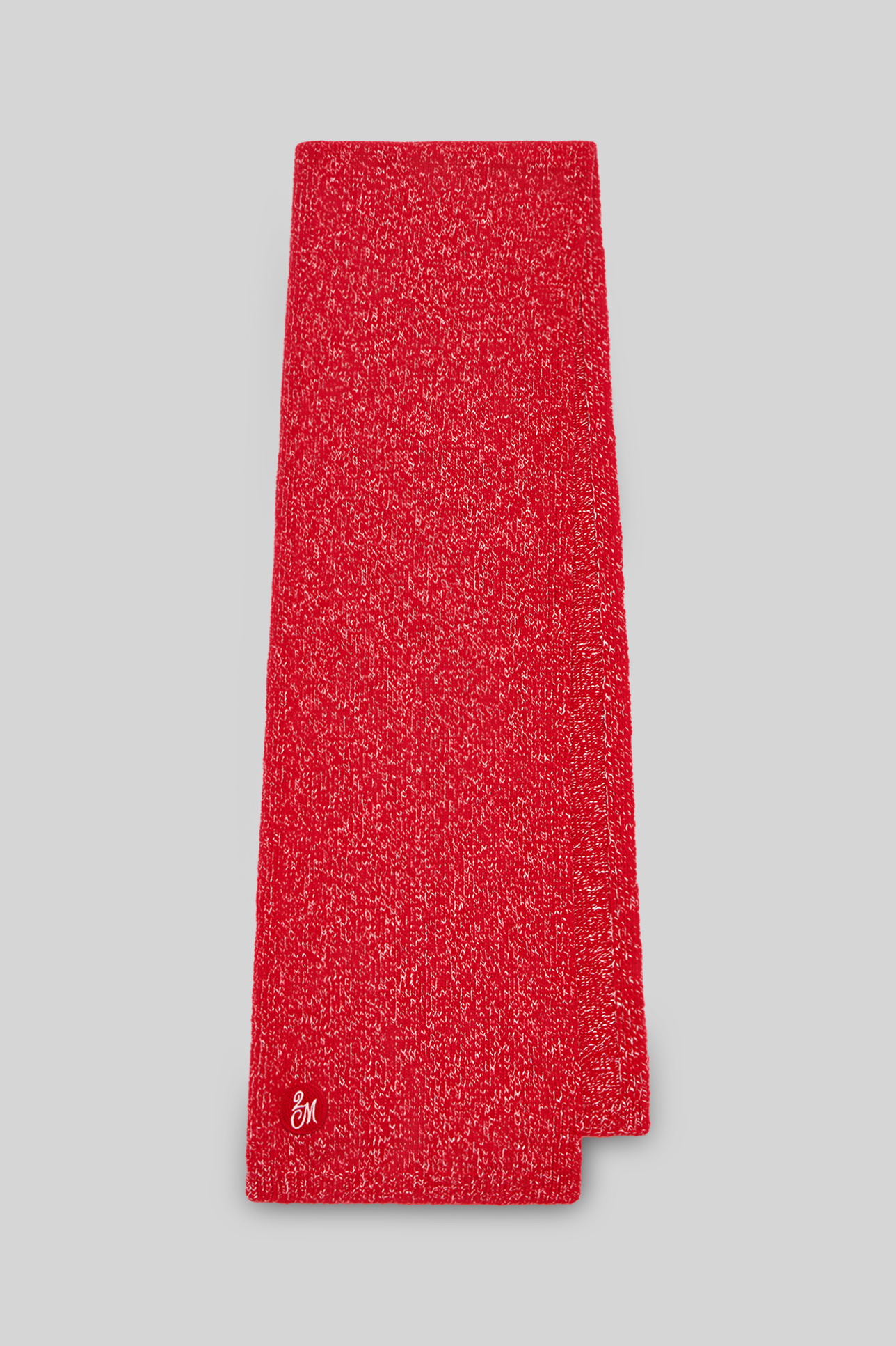 

Шарф меланж Not Alone красного цвета, OS