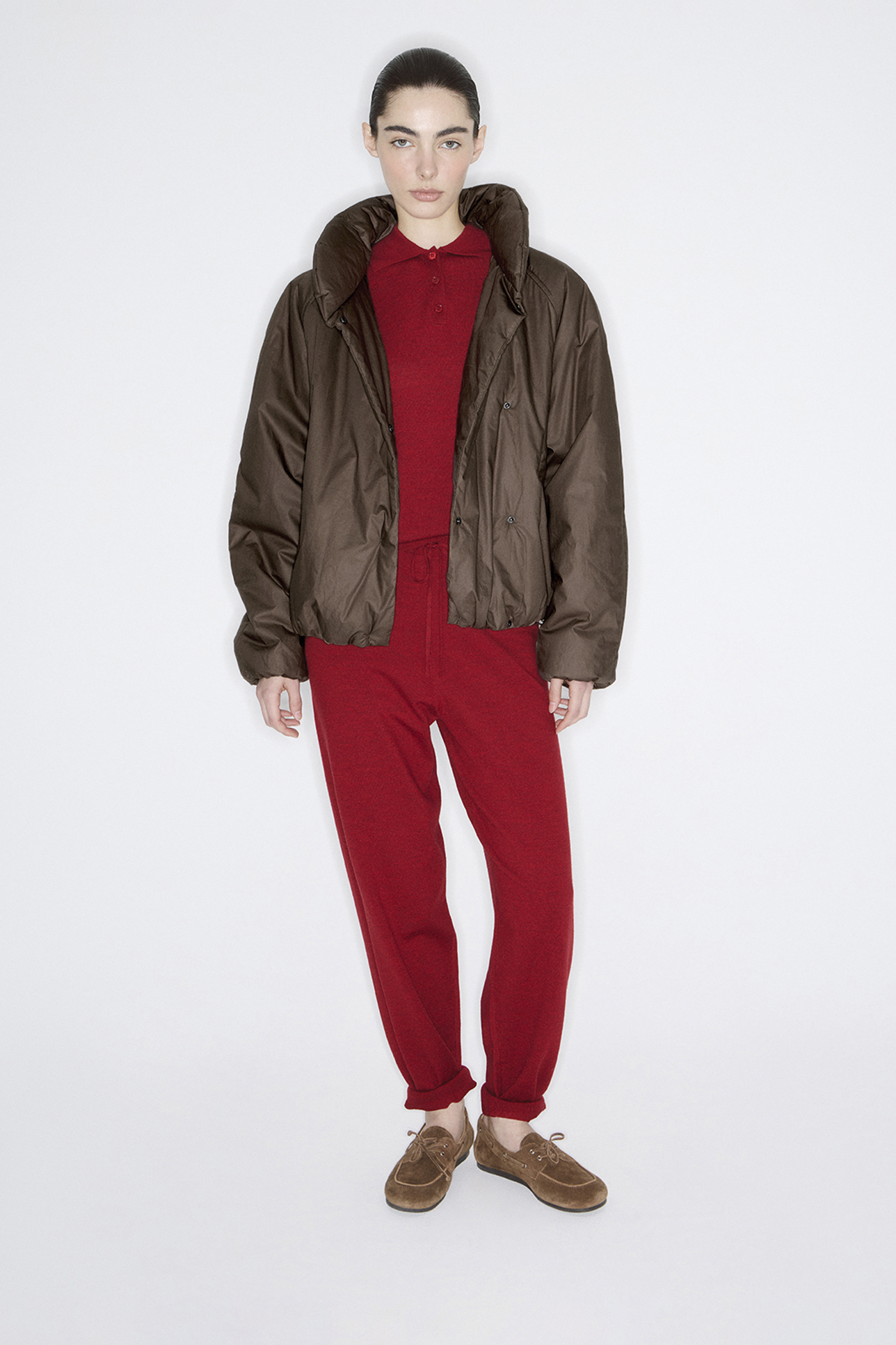 

Куртка утепленная коричневого цвета, XS