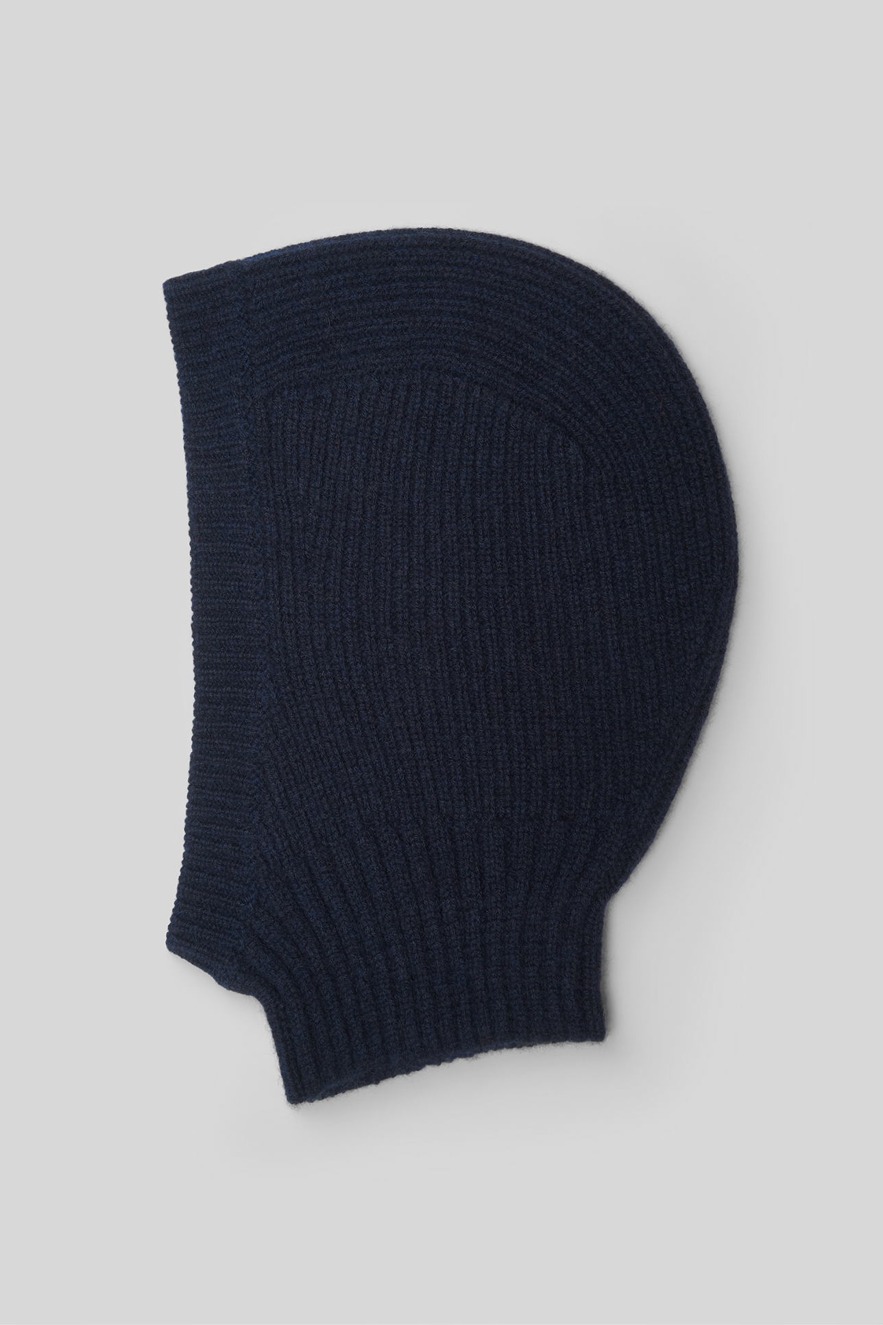 

Капор из кашемира темно-синего цвета, OS