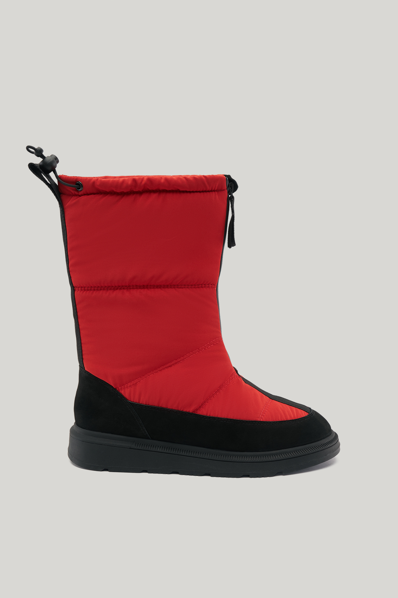 

Сапоги-дутики красного цвета, 38