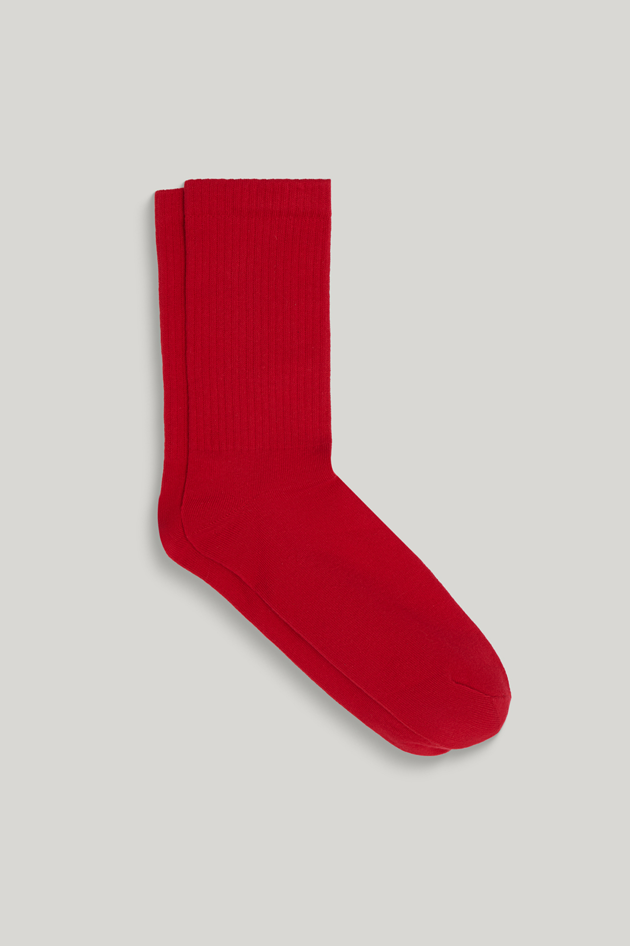 

Удлиненные носки алого цвета, 25-27