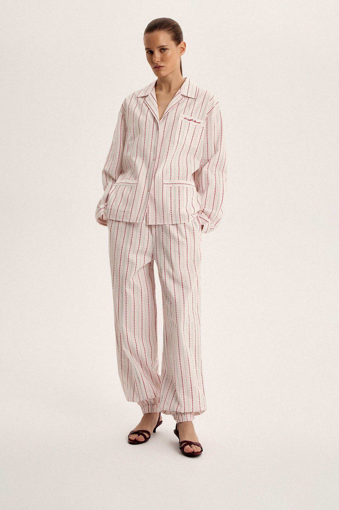 

Брюки пижамные свободного кроя, S