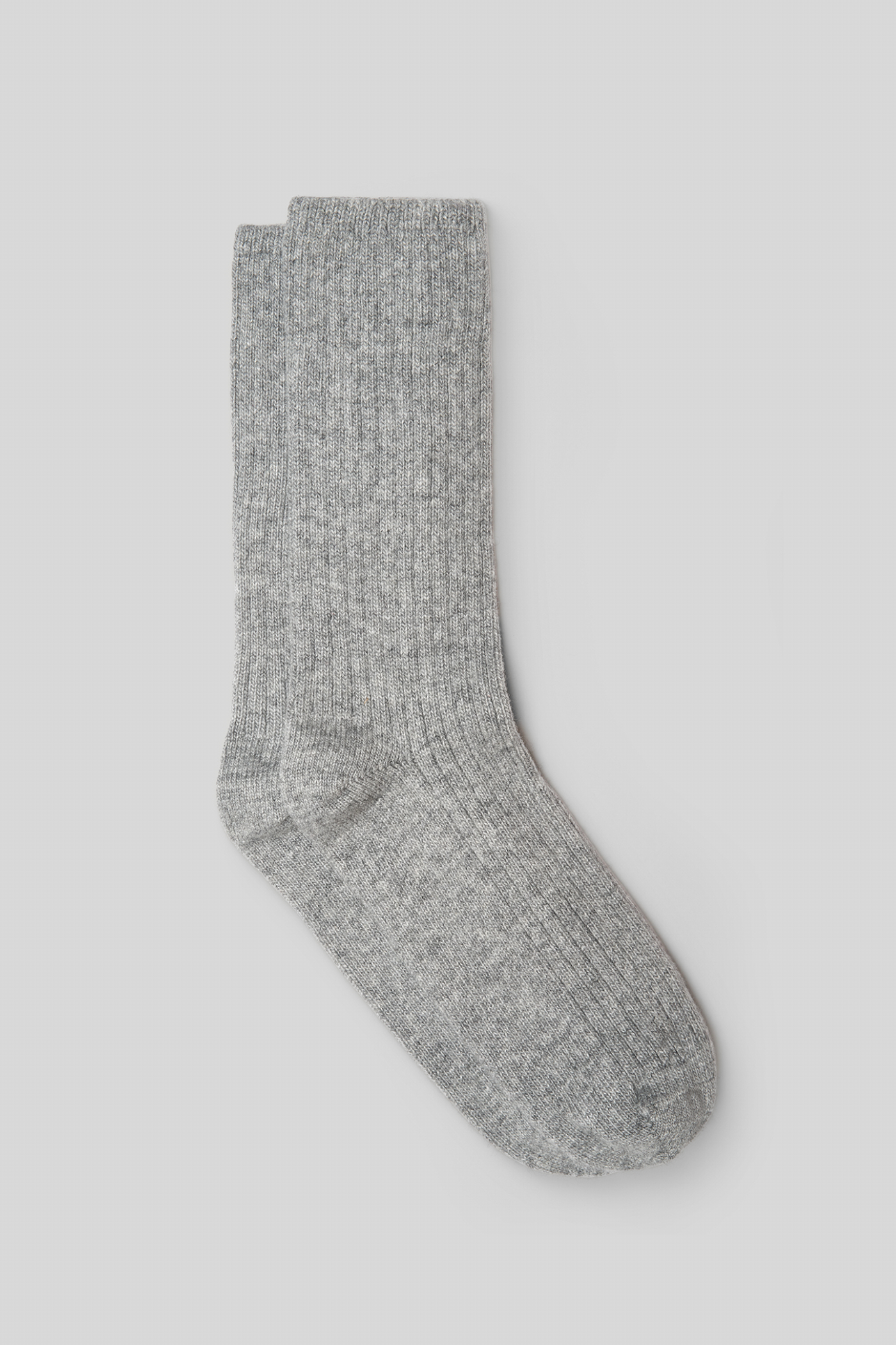 

Носки с кашемиром пепельного цвета, 23-25