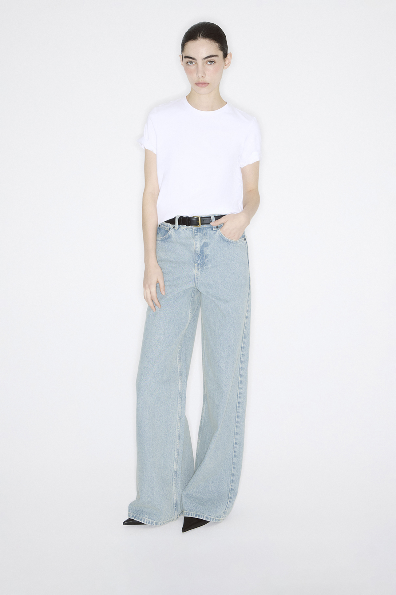 

Футболка basic soft белого цвета, M