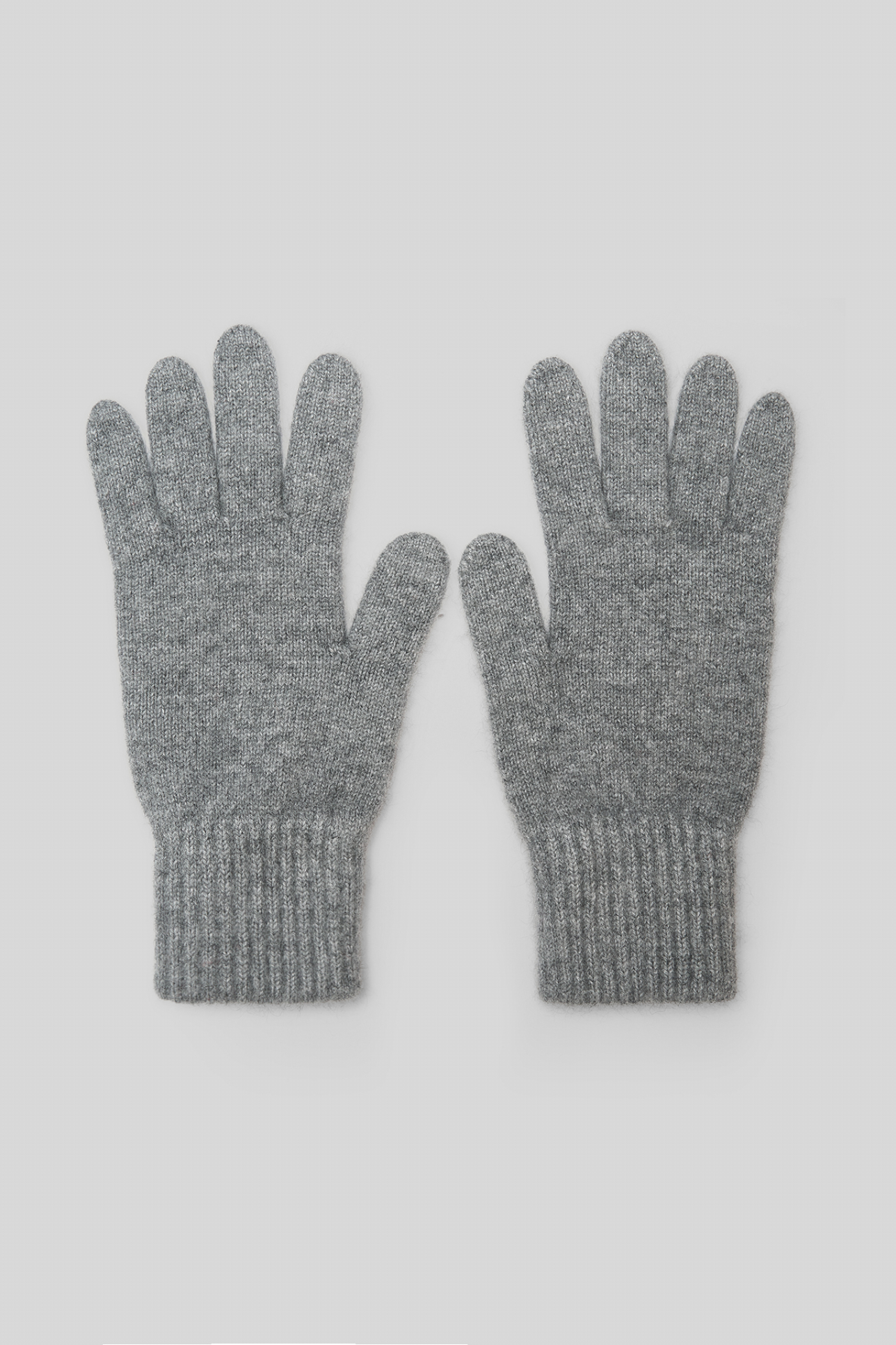 

Перчатки с шерстью енота серого цвета, OS