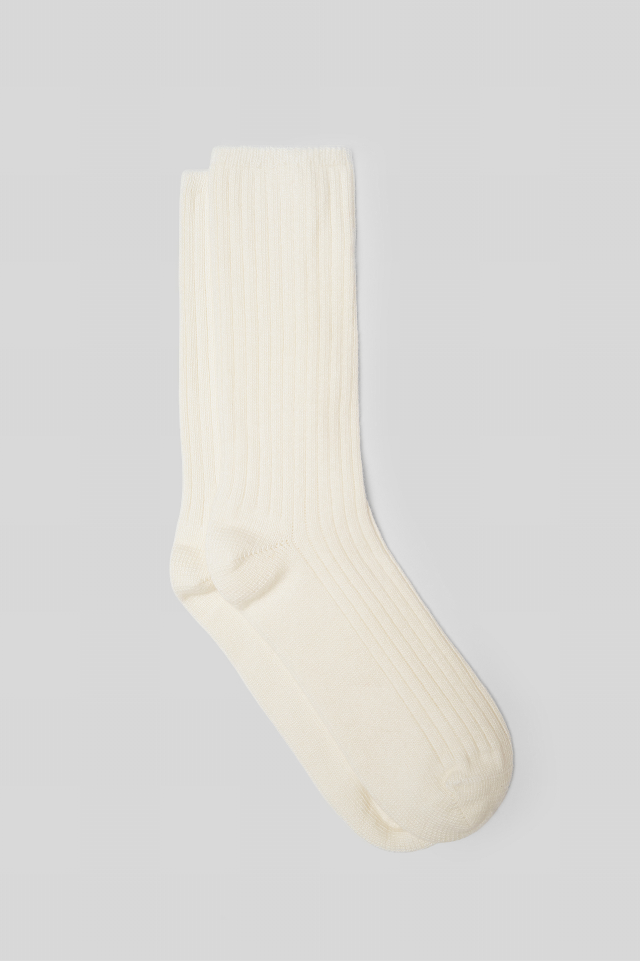 

Носки с кашемиром молочного цвета, 25-27