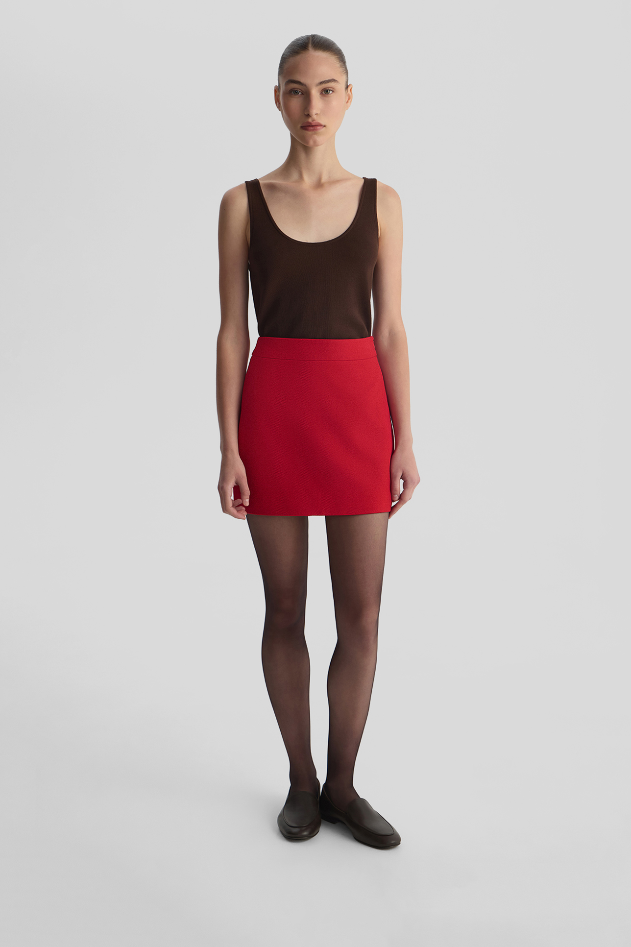 

Юбка мини красного цвета, S