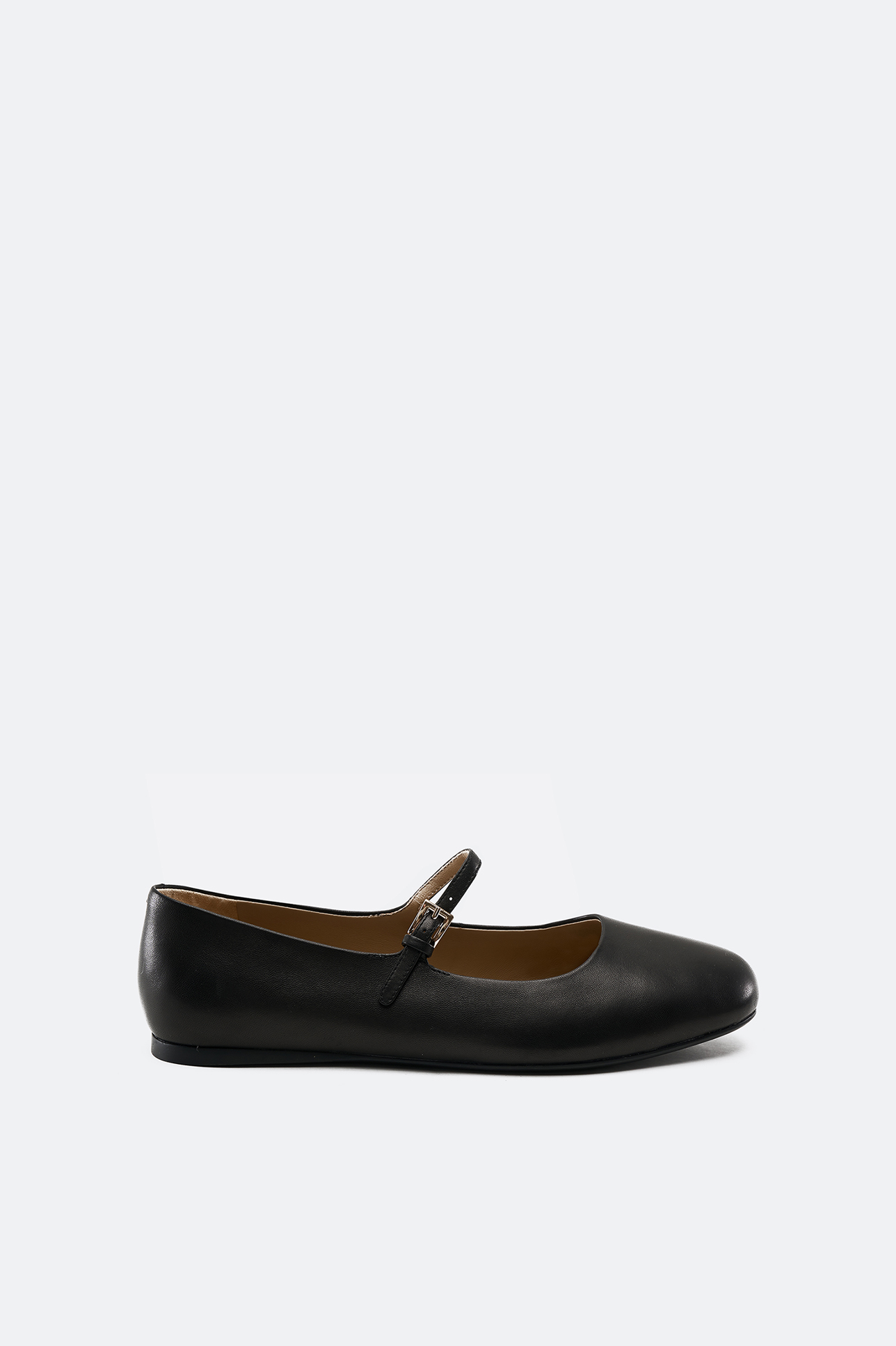 

Мягкие балетки черного цвета, 37